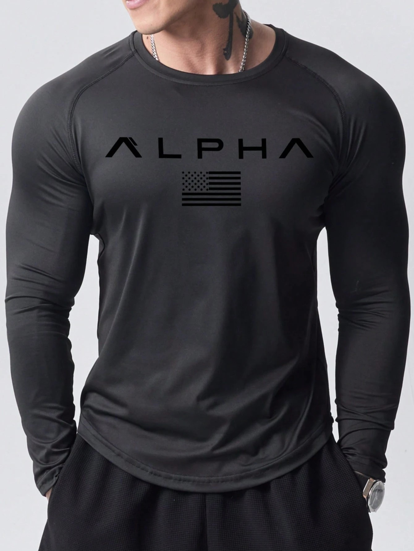 3D Printing Custom - Nueva camiseta de manga larga para