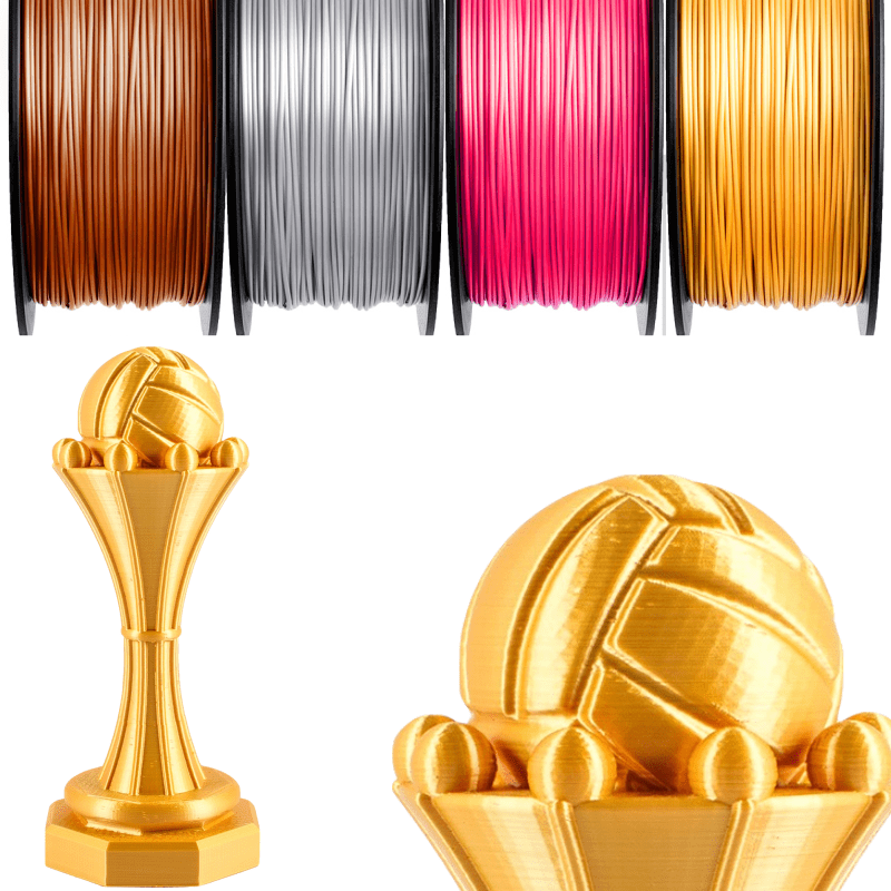 Filamento PLA de seda Geeetech - 3D Printing Nylon reseña y precio