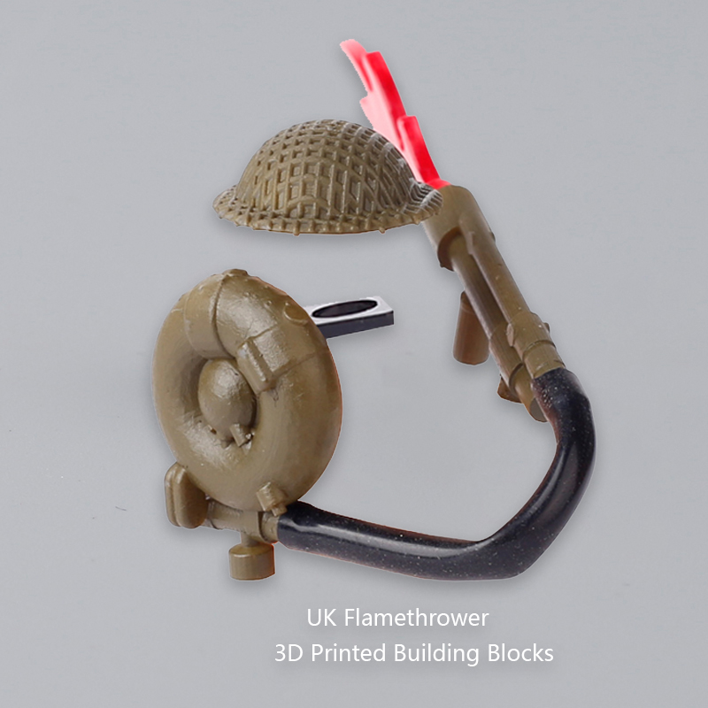 MOC WW2-Kit de bloques de cons - 3D Printing Lego Bricks reseña y precio