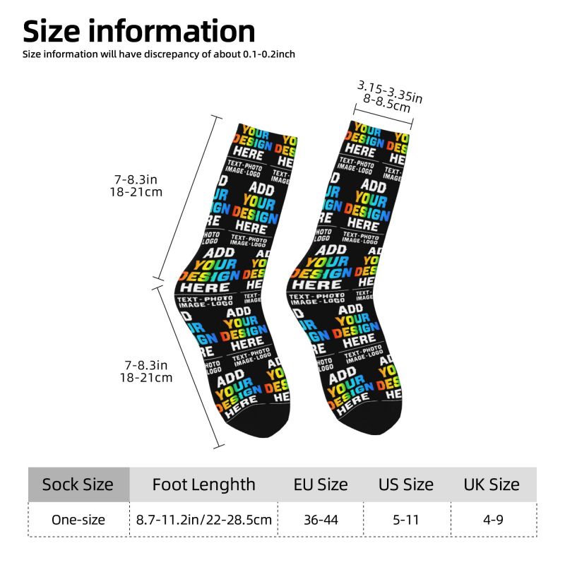 Calcetines Personalizados para - 3D Printing Custom reseña y precio
