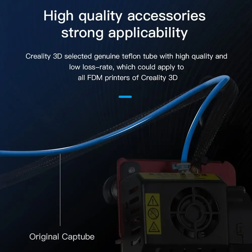 Tubo de PTFE CREALITY para Cap - 3D Printing Industry reseña y precio