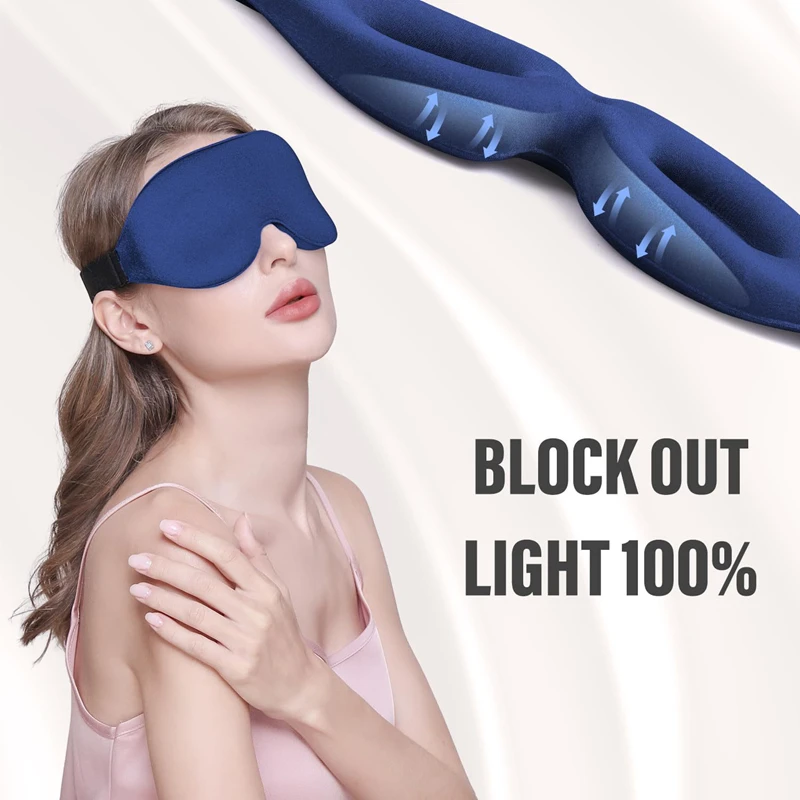 Antifaz 3D para Dormir, Transp - 3D Printing Mask reseña y precio