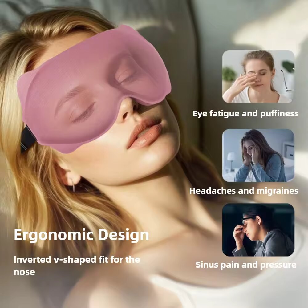 Máscara de dormir 3D que bloqu - 3D Printing Mask reseña y precio