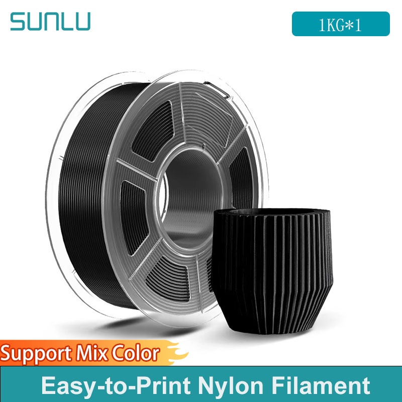 Filamento de nailon SUNLU, 1KG - 3D Printing Nylon reseña y precio